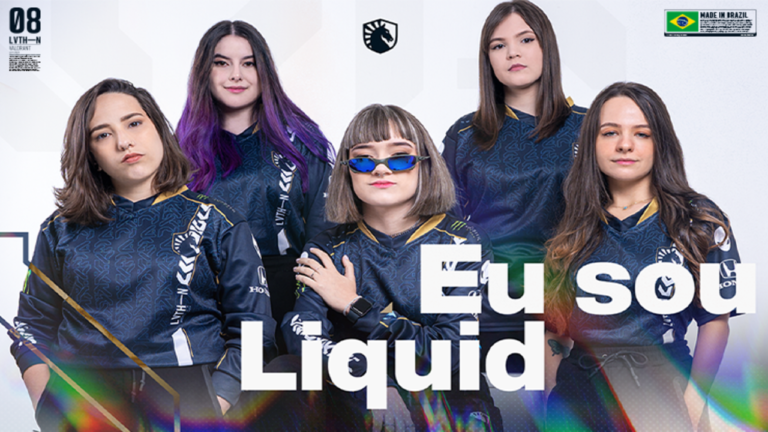 Liquid signe l'équipe féminine du Brésil VALORANT Gamelanders Purple 2 Liquid signe l'équipe féminine du Brésil VALORANT Gamelanders Purple - 1