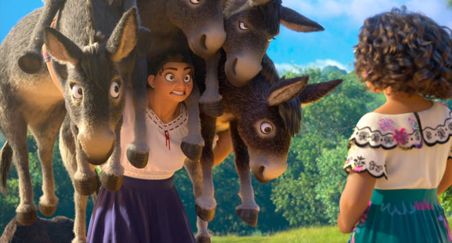 « Bruno » d'Encanto atteint la première place et devient la chanson Disney la mieux classée en 29 ans 4 La pression de surface d'Encanto a grimpé à la 9e place du Hot 100 de Billboard
