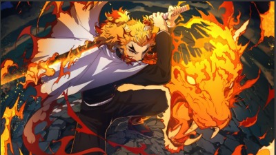 Tigre de feu de Kyojuro