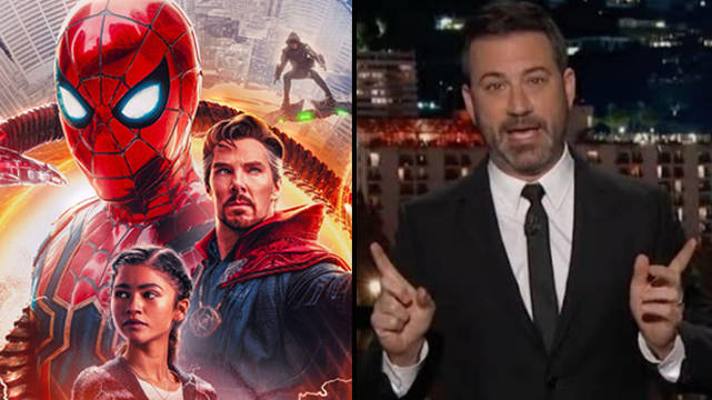 Oscars 2022 : Jimmy Kimmel dénonce le camouflet du meilleur film de Spider-Man 2 Oscars 2022 : Jimmy Kimmel dénonce le camouflet du meilleur film de Spider-Man - 1