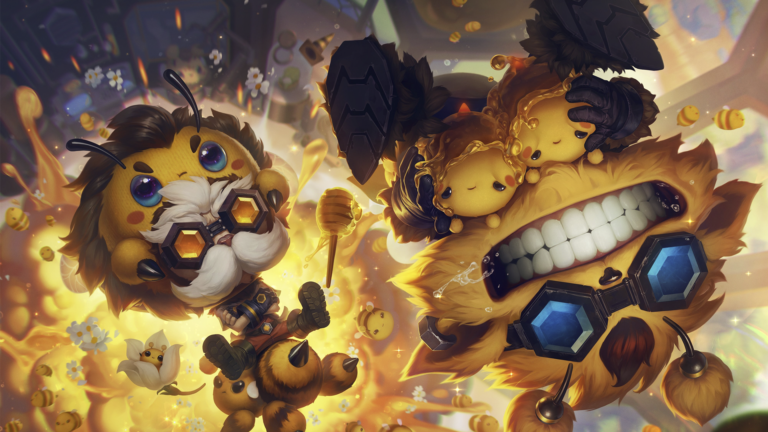 Riot crée le buzz avec de nouveaux skins sur le thème des abeilles pour Ziggs, Heimerdinger, Nunu et Willump, et Orianna dans League - 1