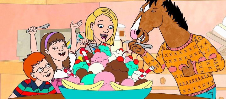 Émissions originales de Netflix avec le plus d'épisodes 12 bojack cavalier le plus long spectacle en cours d'exécution netflix