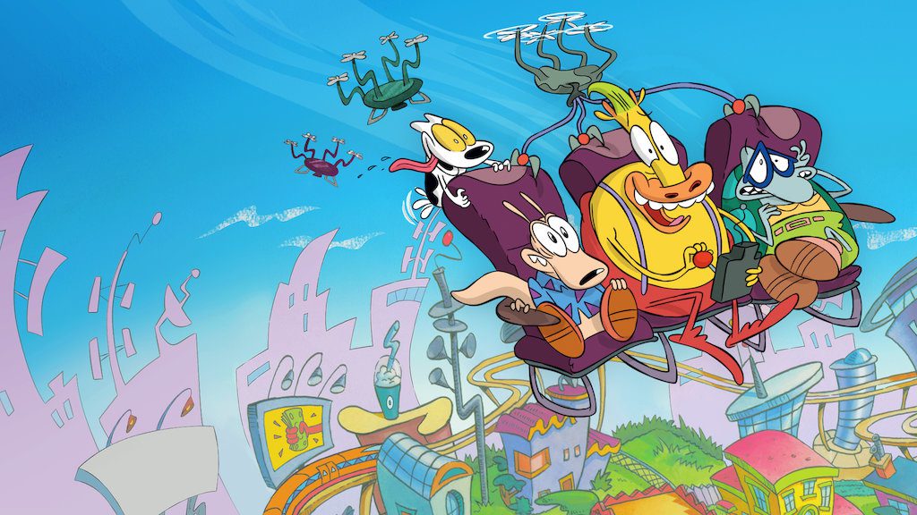 Combien de films et d'émissions Nickelodeon sont sur Netflix ? 4 LA VIE MODERNE DE ROCKO : CLING STATIQUE (C) Paramount