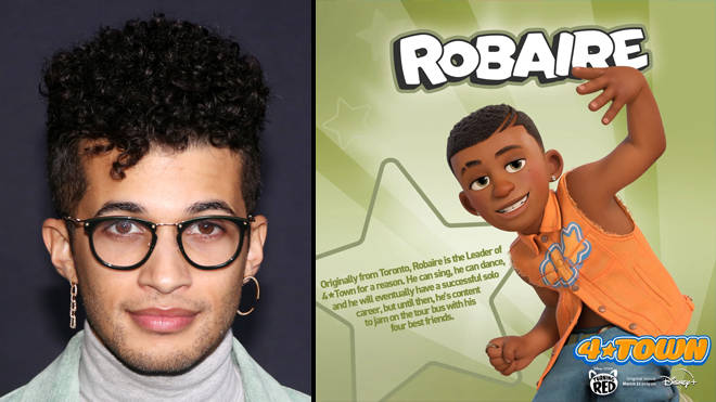 Qui interprète 4*Town dans Turning Red ? Les vrais chanteurs derrière le boys band Pixar 4 Qui joue Robaire dans Turning Red ? - Jordan Fisher (4*Ville)