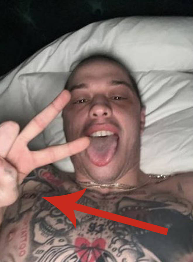 Les messages texte de Pete Davidson à Kanye West ont fui, y compris des photos de Kim... 4 Tatouage Pete Davidson