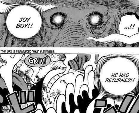 Luffy Joyboy est-il dans One Piece ? L'éveil du fruit du démon de Luffy 2022 4 Chapitre 1043