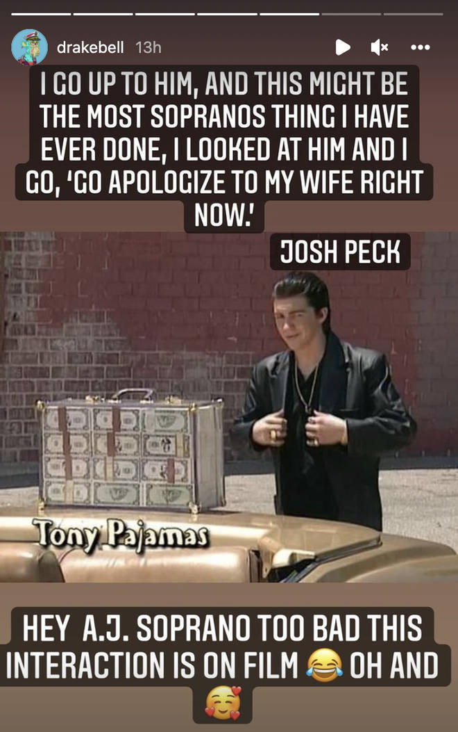 Drake Bell répond à Josh Peck