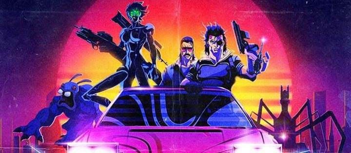 Séries animées pour adultes à venir sur Netflix en 2022 et au-delà 8 Capitaine Laserhawk A Blood Dragon Remix Netflix