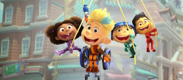 Les émissions DreamWorks arrivent sur Netflix en 2022 et au-delà 4 Équipe Zenko Go Netflix