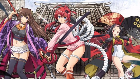 Top 15 Anime Like Highschool DxD avec Watch Source (Recommandations des fans) 3 Hyakka Ryouran : la mariée samouraï