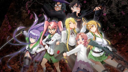 Top 15 Anime Like Highschool DxD avec Watch Source (Recommandations des fans) 13 Lycée des morts