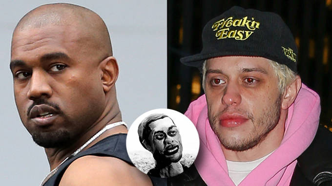 Kanye West réagit au contrecoup entourant le clip vidéo décapitant Pete Davidson 2 Kanye West réagit au contrecoup entourant le clip vidéo décapitant Pete Davidson - 1