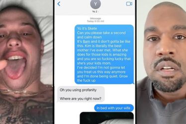 Les messages texte de Pete Davidson à Kanye West ont fui, y compris des photos de Kim... - 6