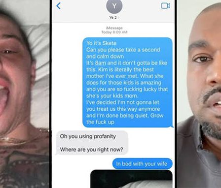 Les messages texte de Pete Davidson à Kanye West ont fui, y compris des photos de Kim... 64 Les messages texte de Pete Davidson à Kanye West ont fui, y compris des photos de Kim... - 63