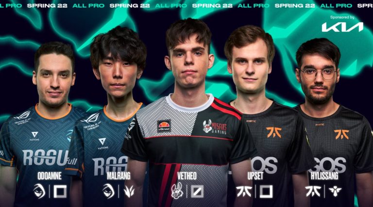 L'équipe All-Pro du Spring Split 2022 du LEC dévoilée, Hylissang de Fnatic une sélection quasi unanime - 1
