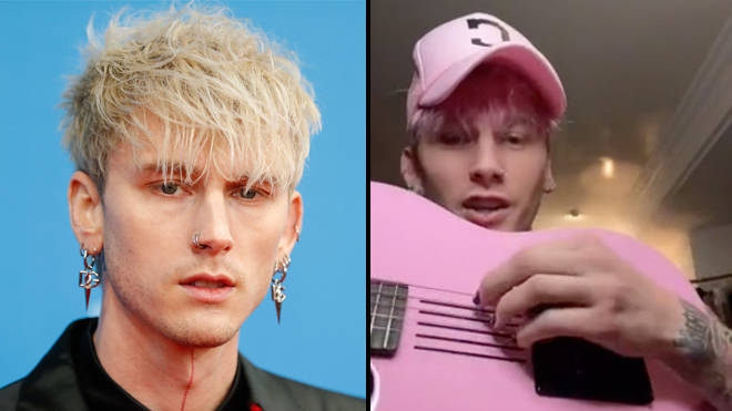 Machine Gun Kelly applaudit à TikTok viral l'accusant de faire semblant de jouer de la guitare