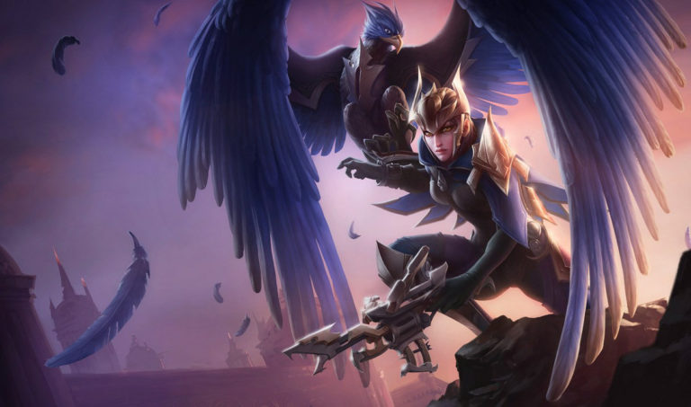 La peau personnalisée de Quinn mélange League of Legends avec Genshin Impact - 1