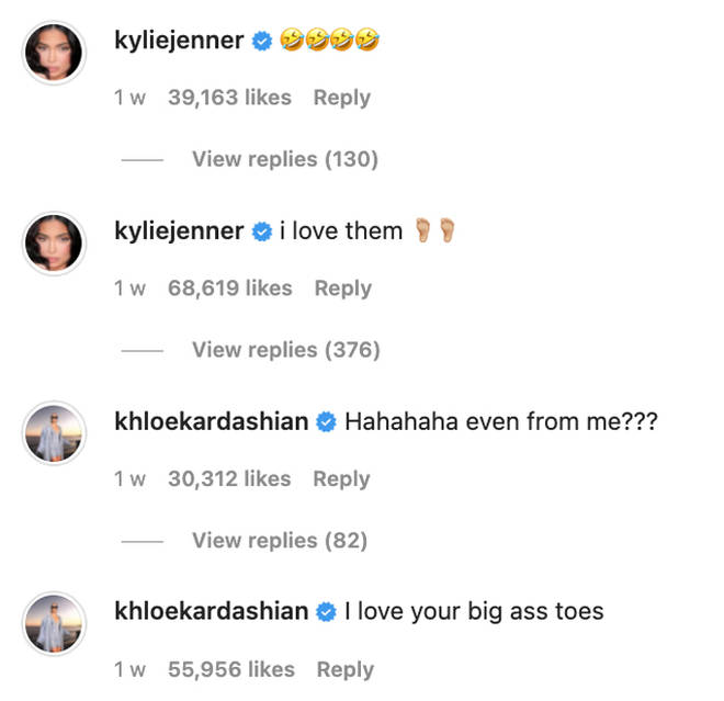 Kendall Jenner menace de bloquer les gens faisant des commentaires sur ses orteils 4 Commentaires de Kendall Jenner