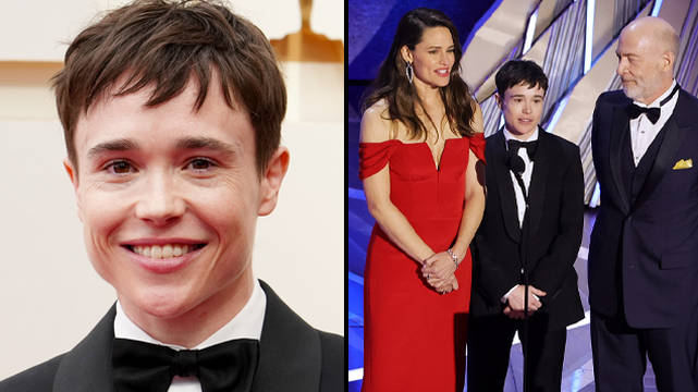 Elliot Page surprend les fans avec la réunion des acteurs de Juno aux Oscars 2 Elliot Page surprend les fans avec la réunion des acteurs de Juno aux Oscars - 1