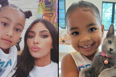 La fille de Kim Kardashian, North West, avertit son cousin True Thompson qu'être quatre "craint" - 9