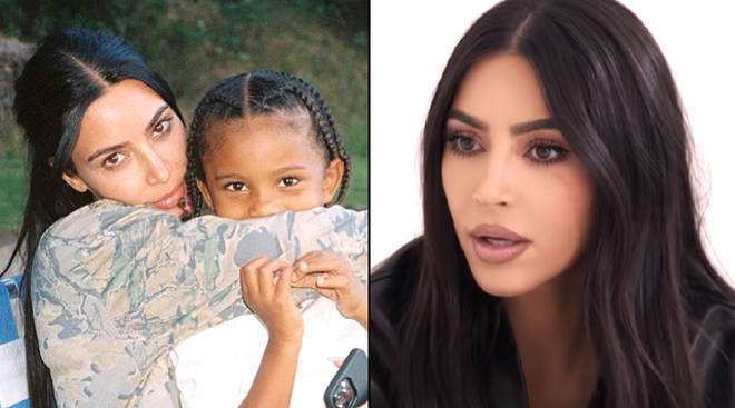 Kim Kardashian tombe en panne après que son fils Saint a vu une blague sur sa sex tape 3 Kim Kardashian réagit à Saint West trouvant une publicité sur sa sex tape