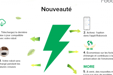 Roborock vous permet de recharger vos appareils pendant les heures creuses. › Actualités Geek - 5