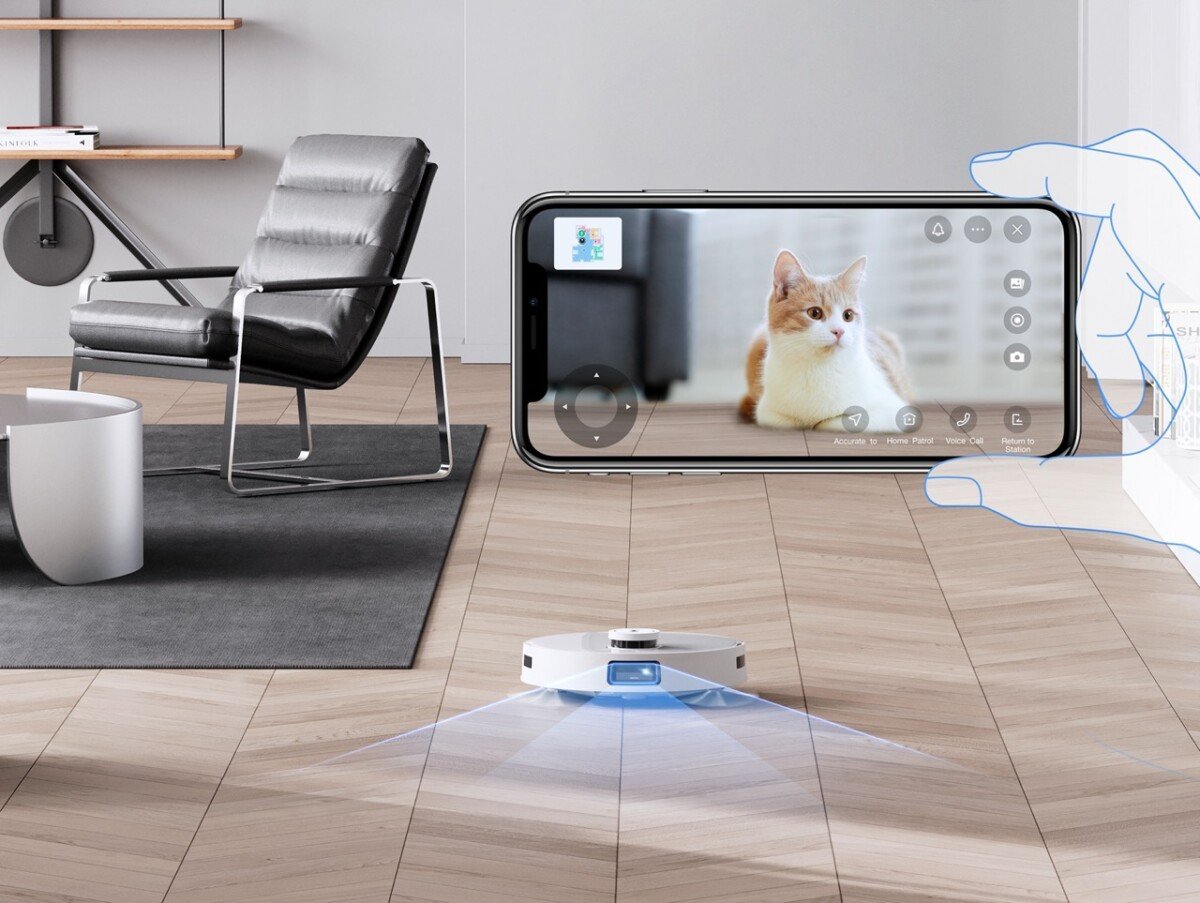 Caméra smartphone Ecovacs DEEBOT T10