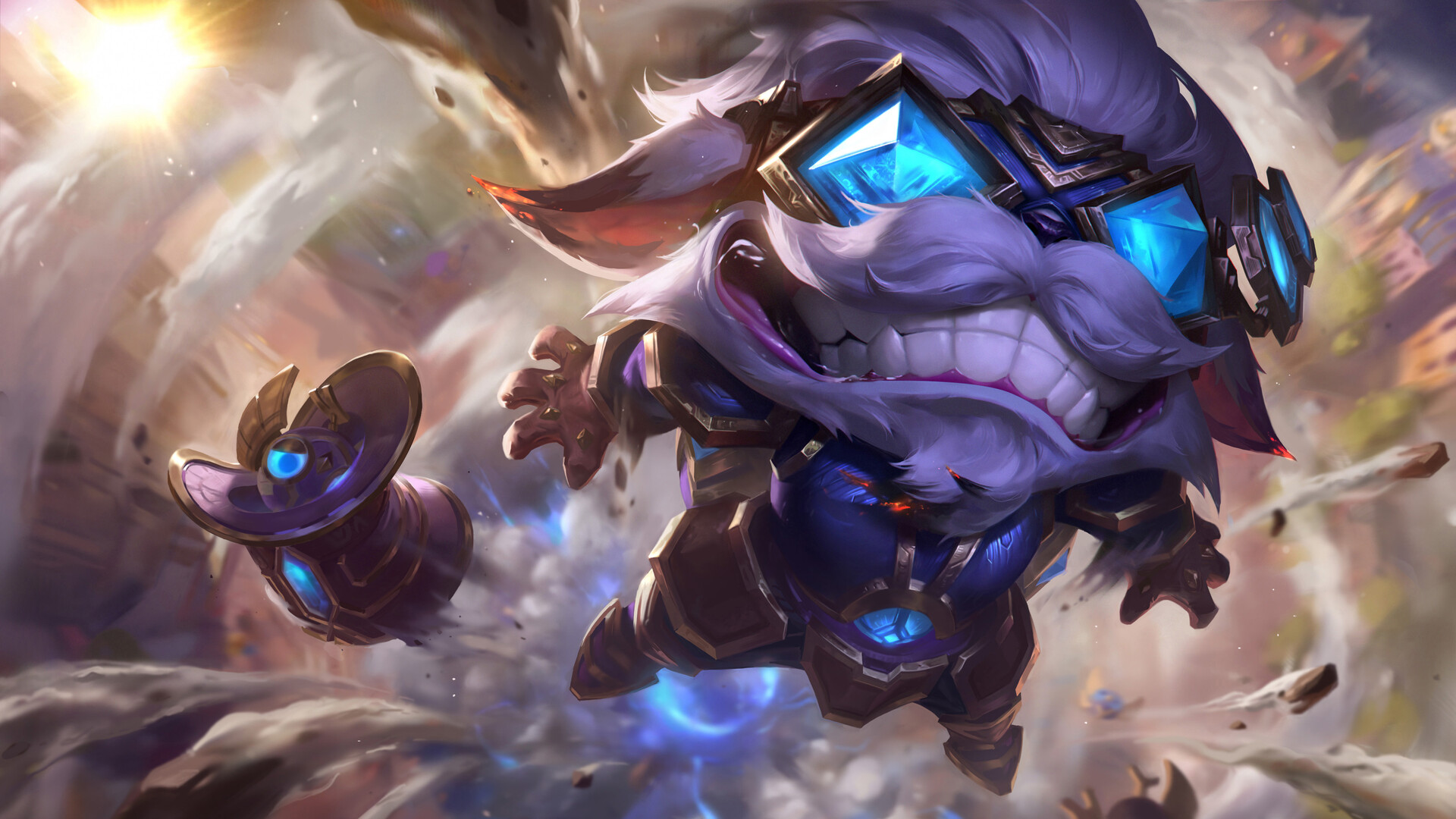 Les skins les plus rares de League of Legends (et comment les joueurs les ont obtenus) 68 Horace Hsu - Hextech Ziggs Splash Art