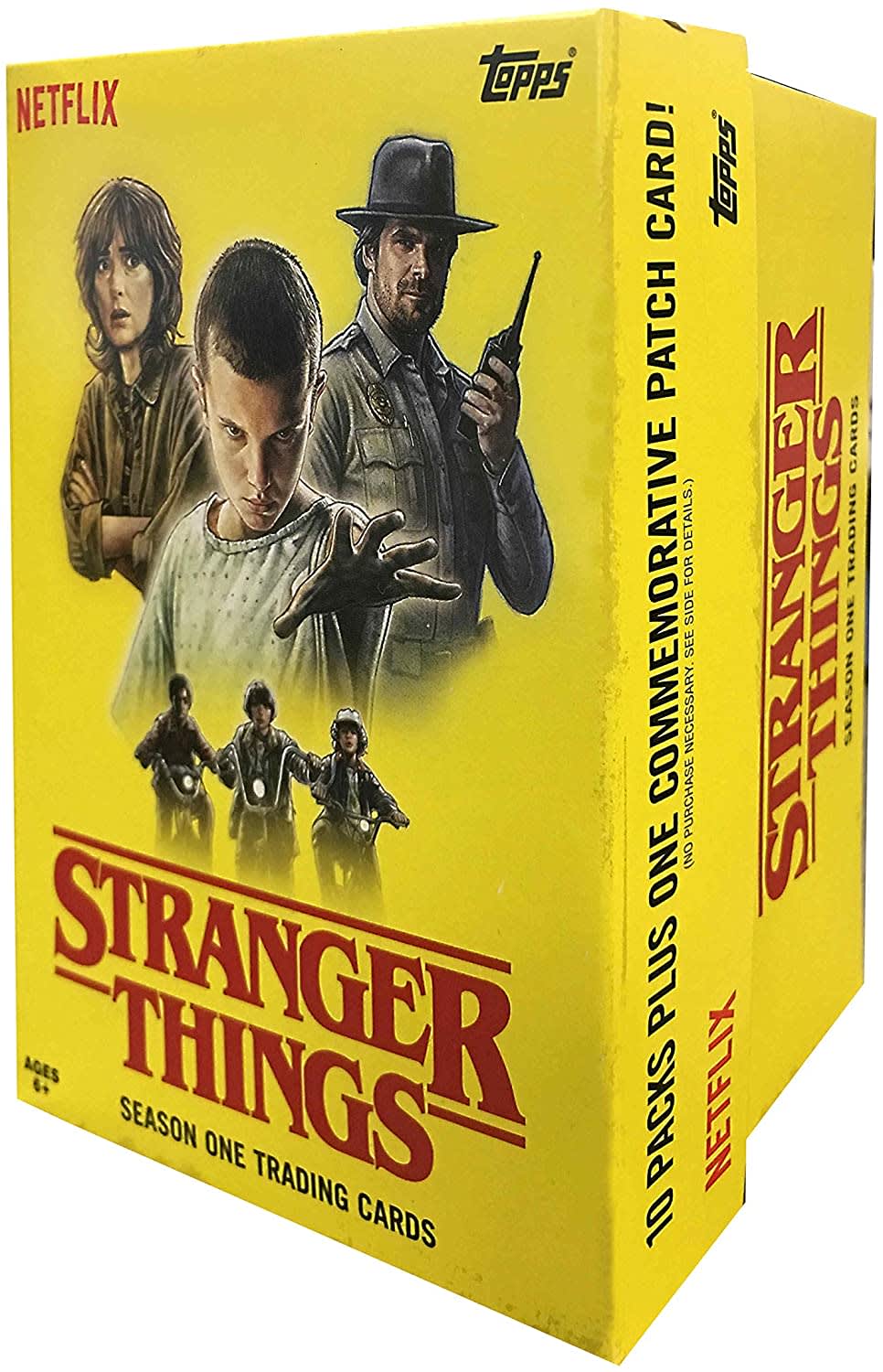 Découvrez le jeu de cartes à collectionner Stranger Things de Topps sur Amazon.