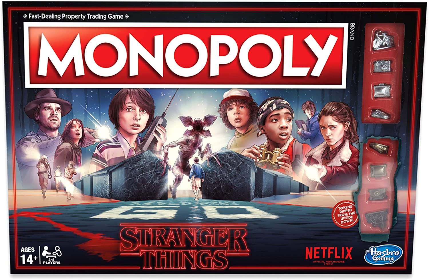 Découvrez le monopole Stranger Things de Hasbro sur Amazon.