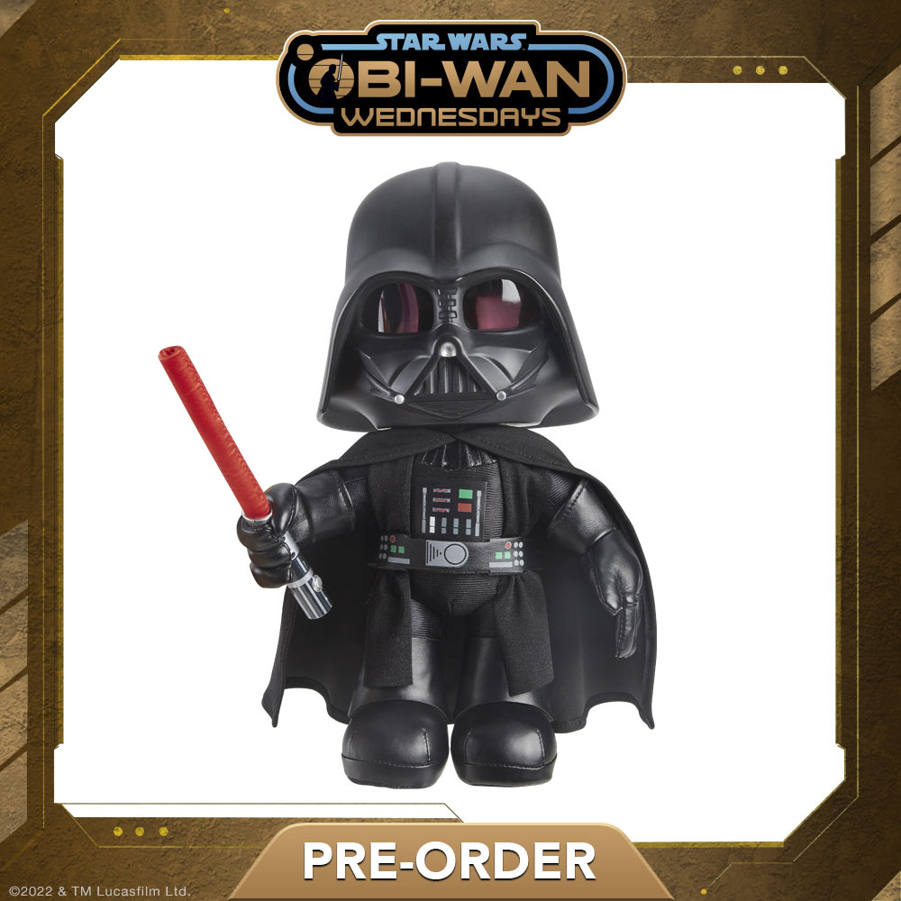 Les mercredis d'Obi-Wan : la figurine de Reva dévoilée et plus encore ! 7 Peluche Dark Vador Voice Manipulator par Mattel