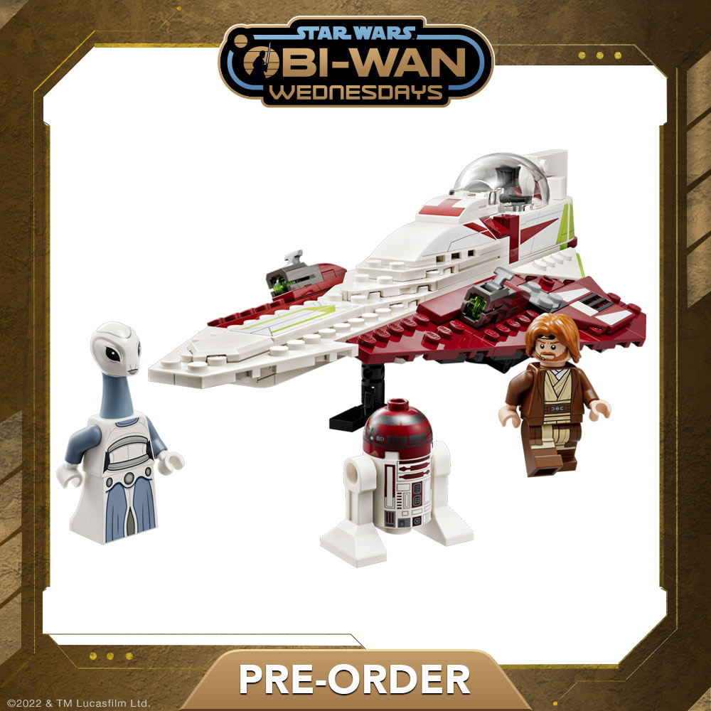 Les mercredis d'Obi-Wan : la figurine de Reva dévoilée et plus encore ! 6 LEGO Star Wars Obi-Wan Kenobi's Jedi Starfighter et plus par le groupe LEGO