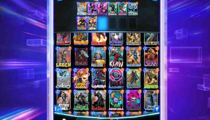 Marvel Snap est un jeu de cartes à collectionner parfaitement équilibré 4 Jeu de cartes dans Marvel Snap.