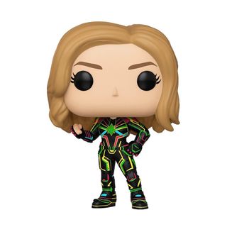 Captain Marvel Neon Suit Pop! Figurine en vinyle Captain Marvel Neon Suit Pop! Figurine en vinyle