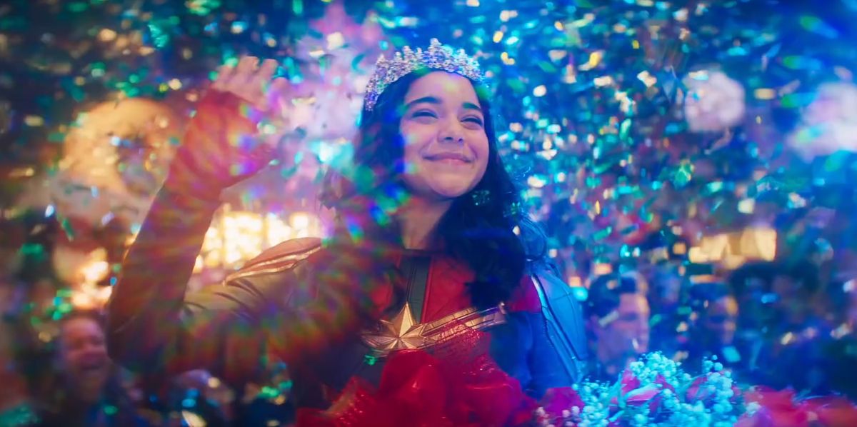 Mme Marvel a qualifié de "délicieuse" et de "pure joie" ses premières réactions 2 Mme Marvel a qualifié de "délicieuse" et de "pure joie" ses premières réactions - 1