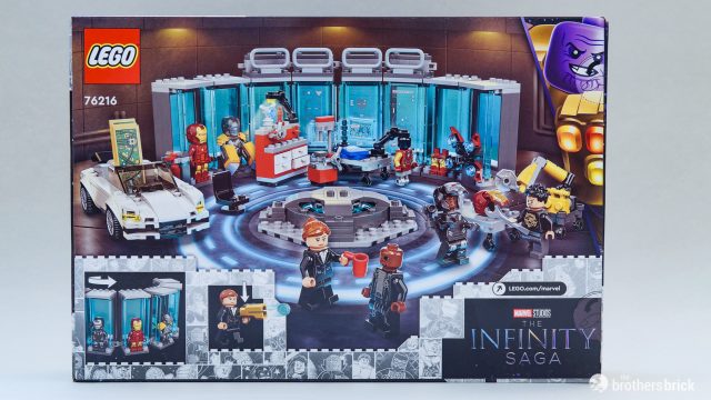 LEGO Marvel 76216 L'armurerie d'Iron Man [Review] - La brique des frères - 7