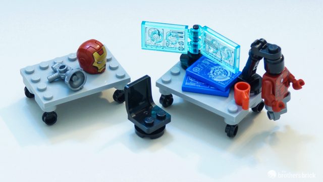 LEGO Marvel 76216 L'armurerie d'Iron Man [Review] - La brique des frères - 19