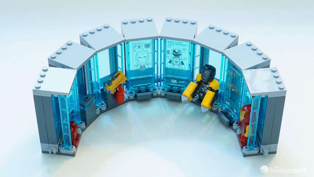 LEGO Marvel 76216 L'armurerie d'Iron Man [Review] - La brique des frères - 23