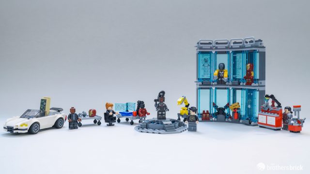 LEGO Marvel 76216 L'armurerie d'Iron Man [Review] - La brique des frères - 53
