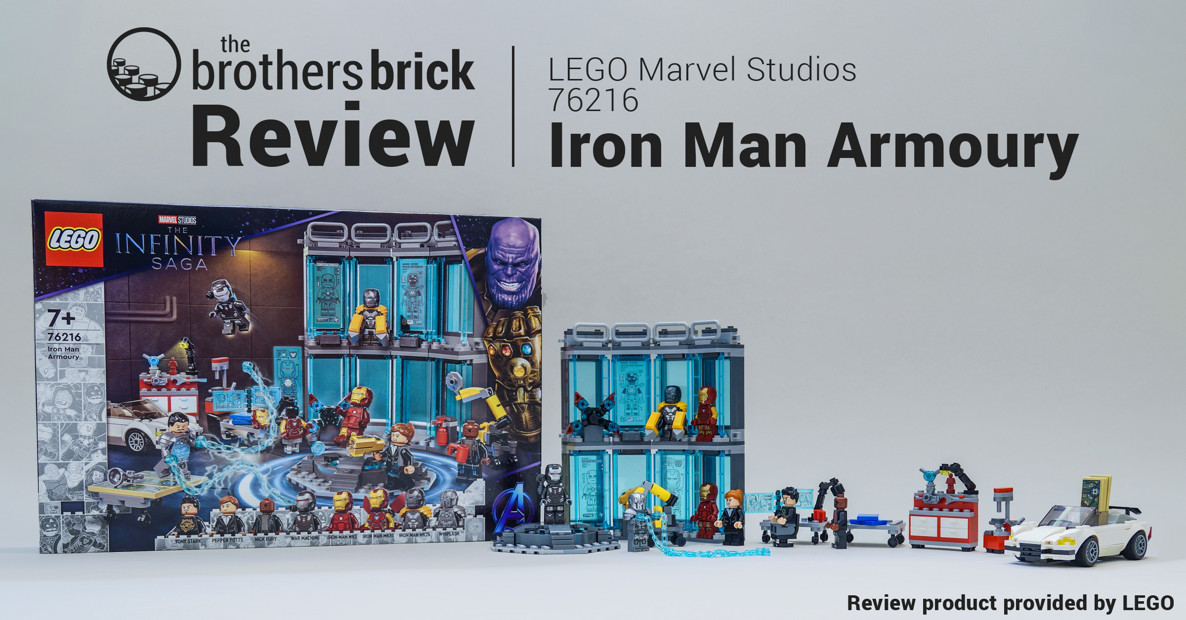 LEGO Marvel 76216 L'armurerie d'Iron Man [Review] - La brique des frères - 1