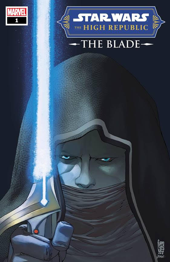 Marvel dévoile deux nouvelles séries "Star Wars : The High Republic" 4 Une couverture de bande dessinée Star Wars : The High Republic avec un Jedi tenant un sabre laser orné.