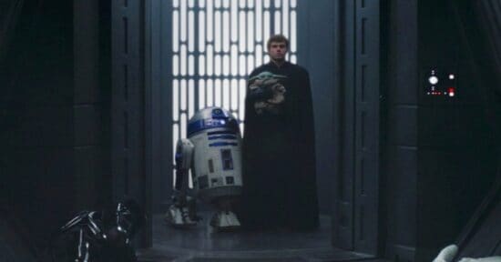 "Star Wars" Jon Favreau "écrit actuellement" "The Mandalorian" Saison 4 11 le mandalorien saison 2 luke skwyalker mark hamill avec grogu et r2-d2