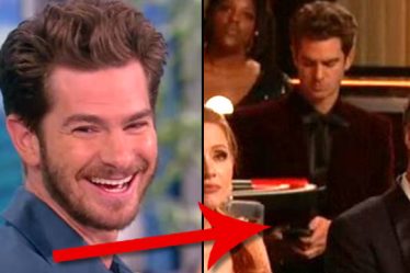 Andrew Garfield envoyait des SMS à des amis à propos de la gifle de Will Smith dans le mème viral des Oscars - 8