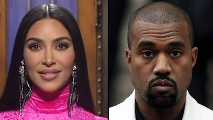 Kim Kardashian dit que Kanye West est sorti en trombe pendant son monologue SNL parce qu'elle... - 1