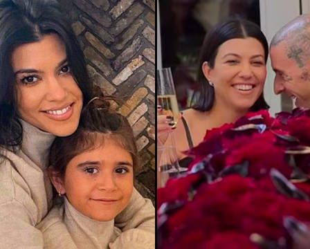 La fille de Kourtney Kardashian, Penelope, sanglote et raccroche le téléphone après lui avoir dit... - 6