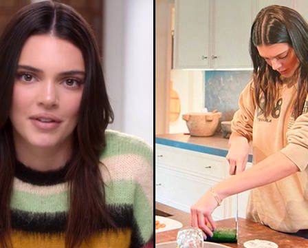Kendall Jenner qui a du mal à couper un concombre laisse les téléspectateurs de Kardashian dans l'hystérie - 60