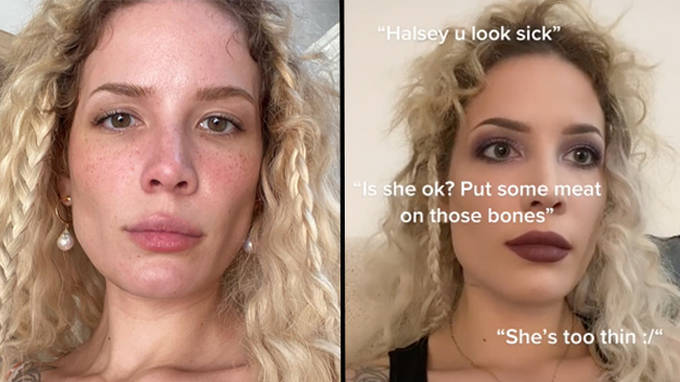 Halsey applaudit les gens en disant qu'ils ont l'air "trop minces" et "malsains" 2 Halsey applaudit les gens en disant qu'ils ont l'air "trop minces" et "malsains" - 1