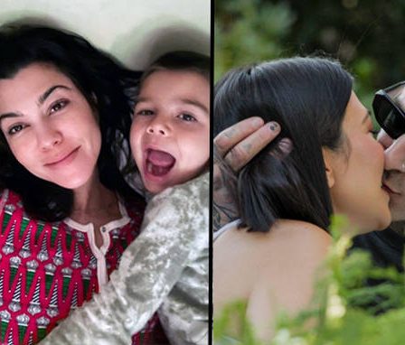 Les enfants de Kourtney Kardashian la supplient d'arrêter "le baiser français" Travis Barker devant... 68 Les enfants de Kourtney Kardashian la supplient d'arrêter "le baiser français" Travis Barker devant... - 67