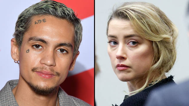 Dominic Fike critiqué pour avoir dit qu'il rêvait qu'Amber Heard le "batte" pendant un concert - 1