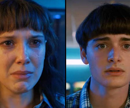 Stranger Things 4 : Millie Bobby Brown dit que la scène de la patinoire a fait Noah Schnapp en fait... 22 Stranger Things 4 : Millie Bobby Brown dit que la scène de la patinoire a fait Noah Schnapp en fait... - 21